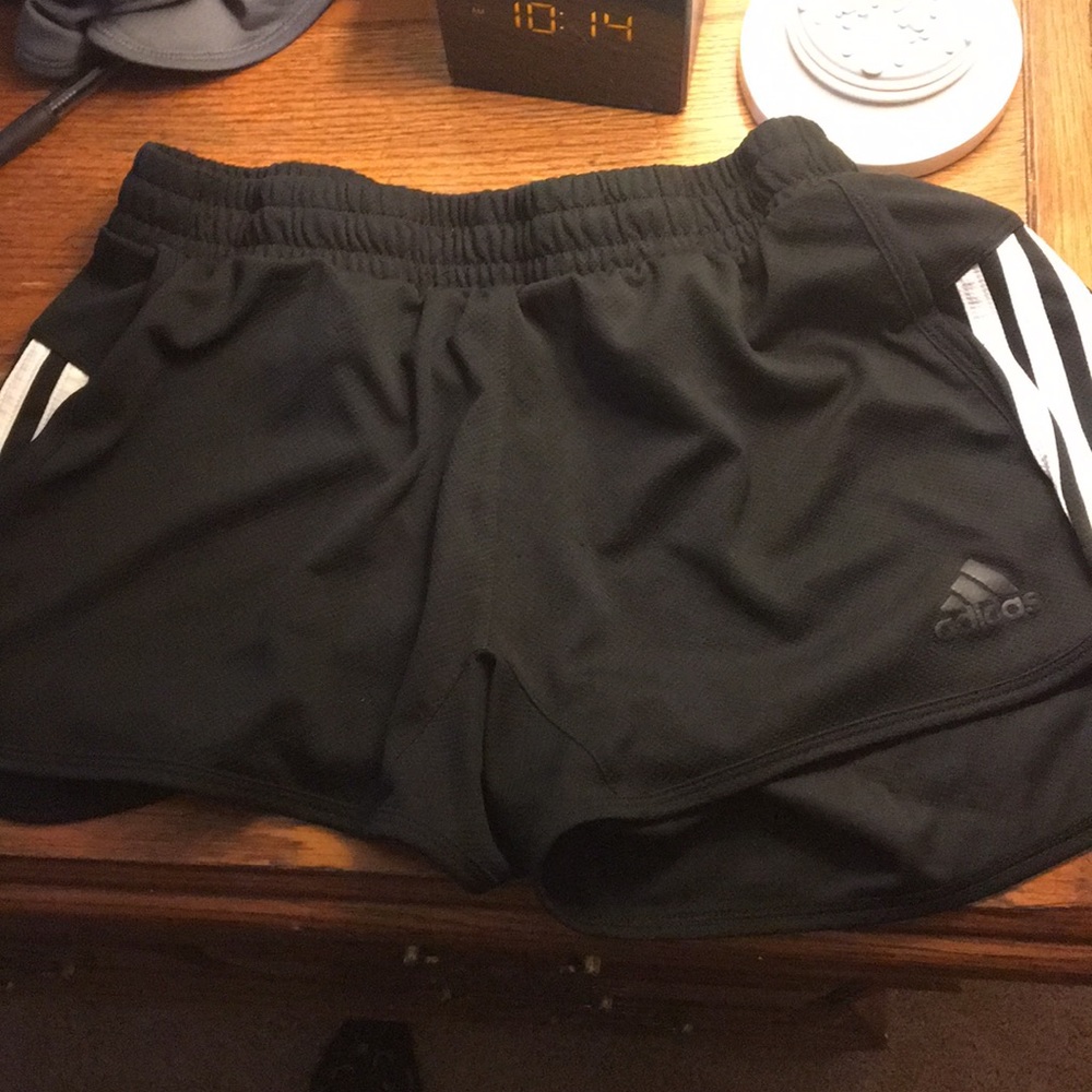 Omens black adidas shorts medium